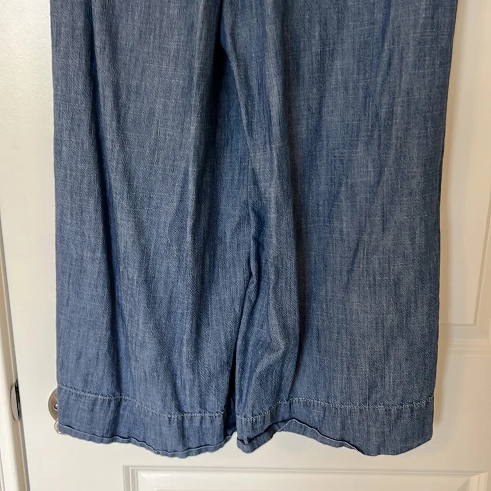 Anthropologie Pilcro Ultra High-Rise Cropped Wide-Leg Jeans - Picture 7 of 11